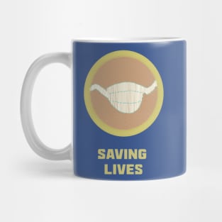 Merit Badge for Saving Lives Mug